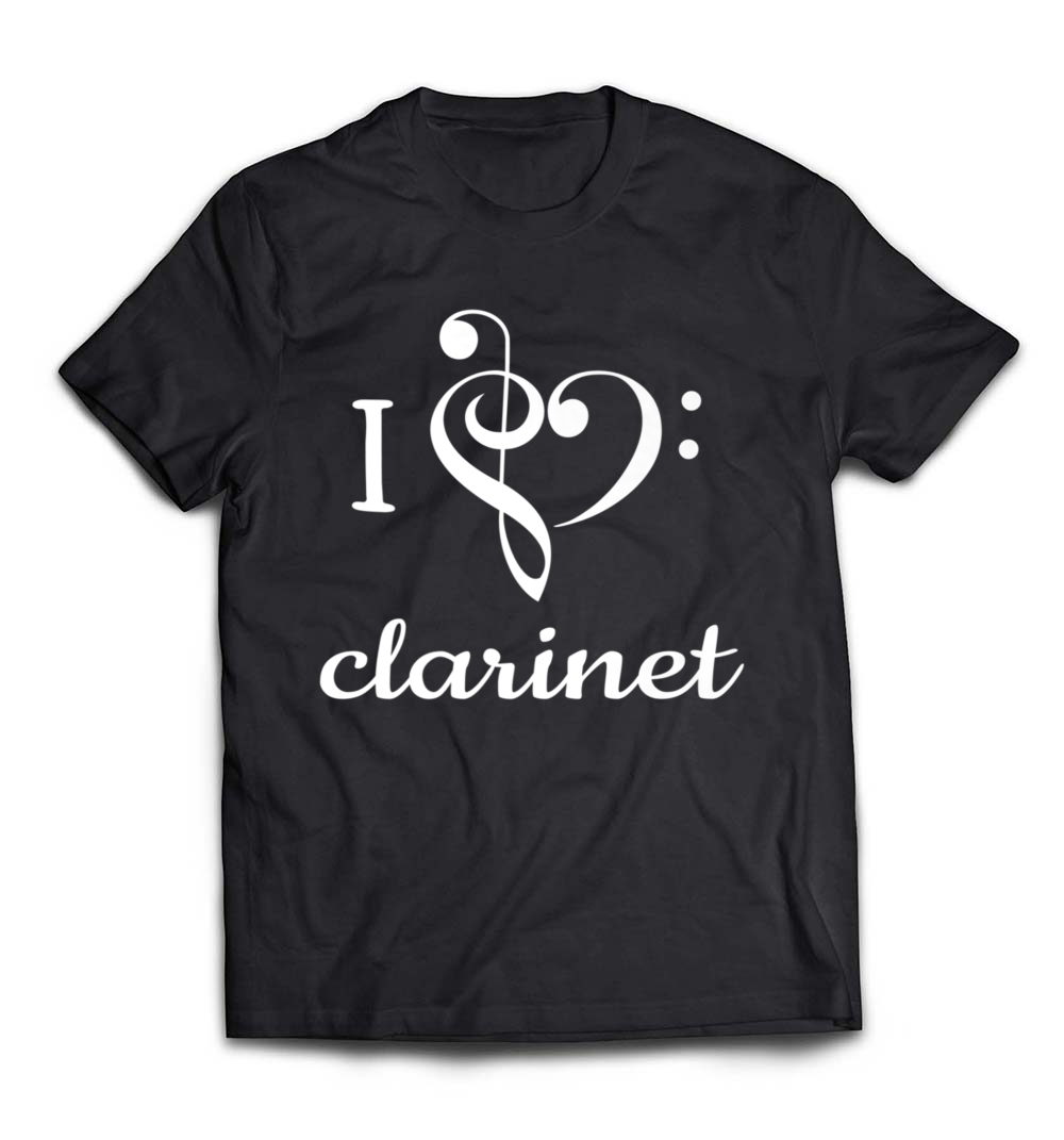 I Heart Clarinet T-Shirt: Celebrate Your Love for Music